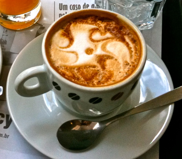best cup of coffee ever-Suplicy Cafe/São Paulo, Brazil